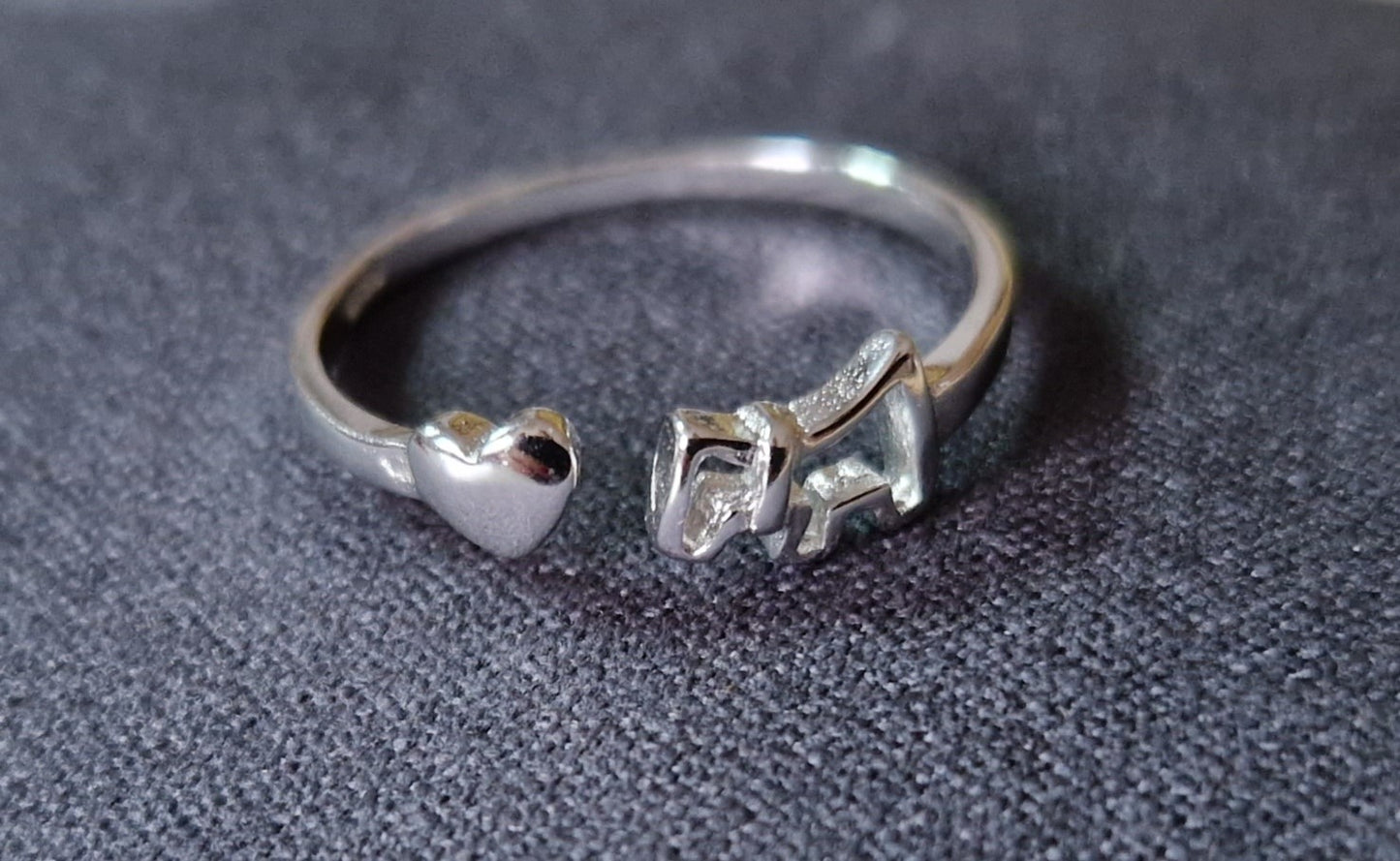 Zilveren 925 ring